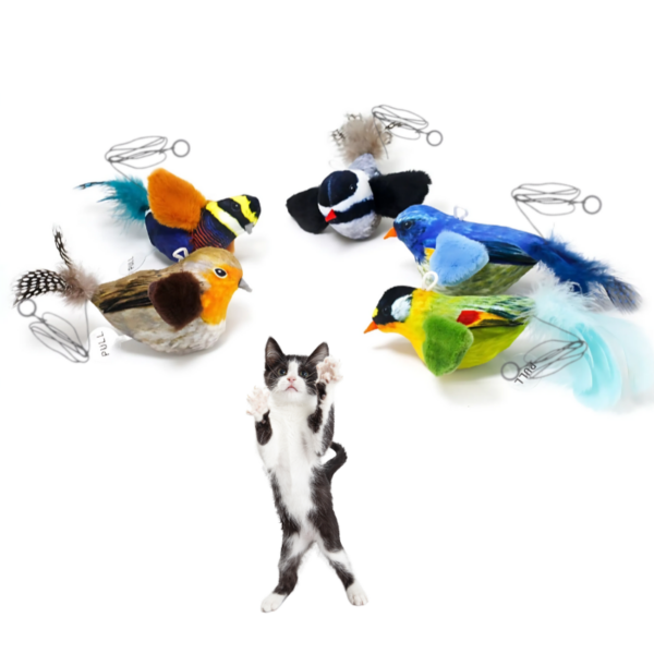 Chirping Bird Plush Toy