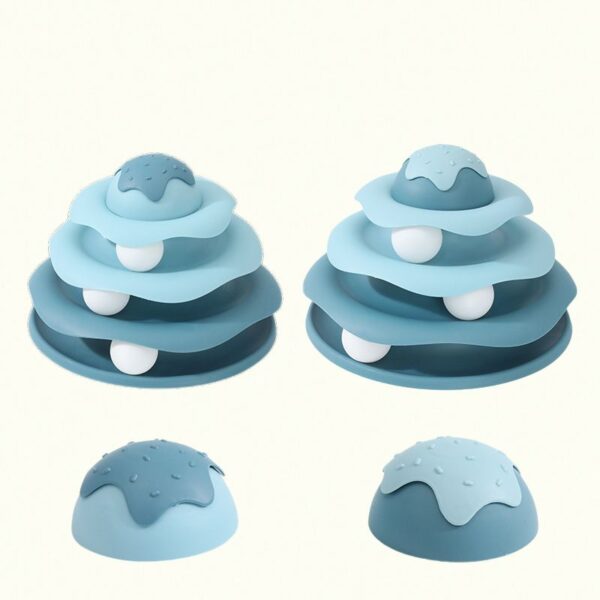 Three Layer Turntable Cat Toy - Image 5