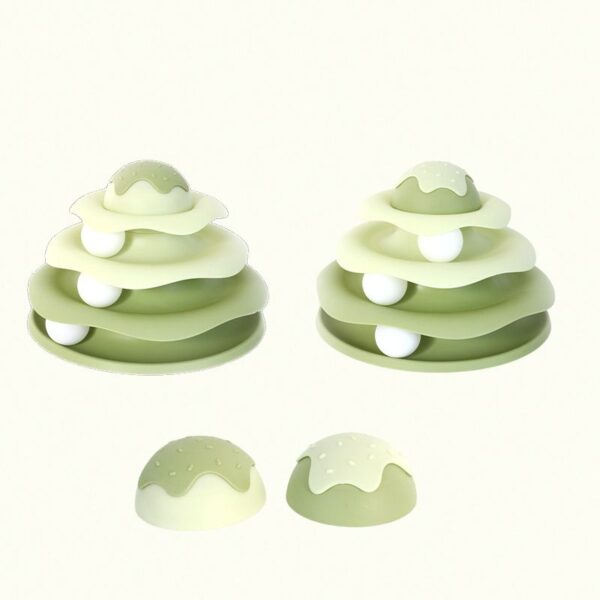 Three Layer Turntable Cat Toy - Image 3